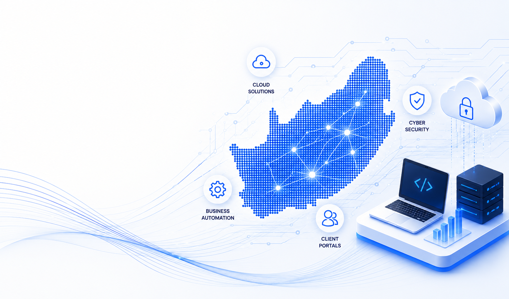 PrimeTech technology solutions illustration